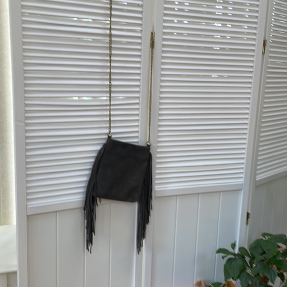 Odote Suede Fringe Crossbody - Picture 2 of 8